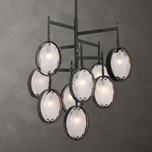 Maxin Dark Bronze 9 Light Chandelier (21317)