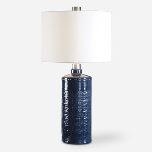 Thalia Royal Blue Table Lamp (27716-1)