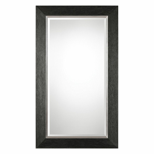 Creston Oversized Mottled Black Mirror (09166)