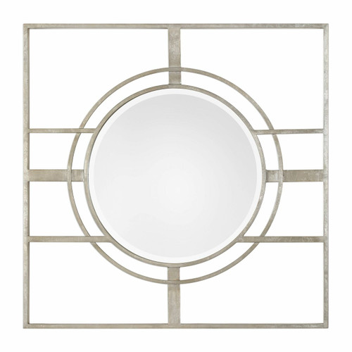 Zenon Contemporary Silver Mirror (09308)
