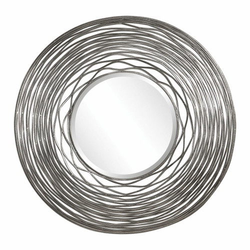 Galtero Round Silver Mirror (09418)