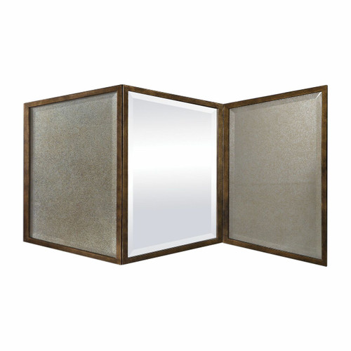 Viva Gold Geometric Mirror (09476)