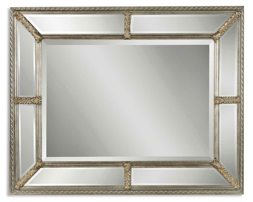 Lucinda Antique Silver Mirror (14048 B)