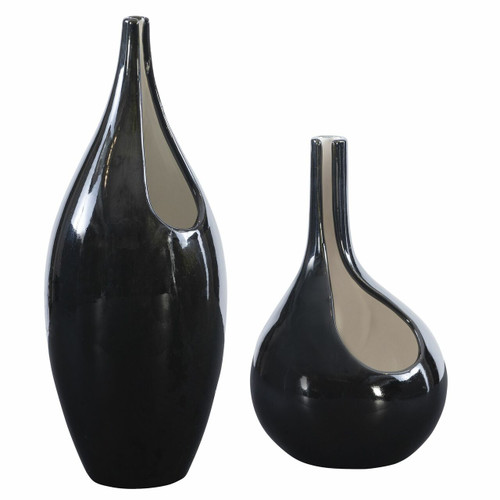 Lockwood Modern Vases, S/2 (17717)