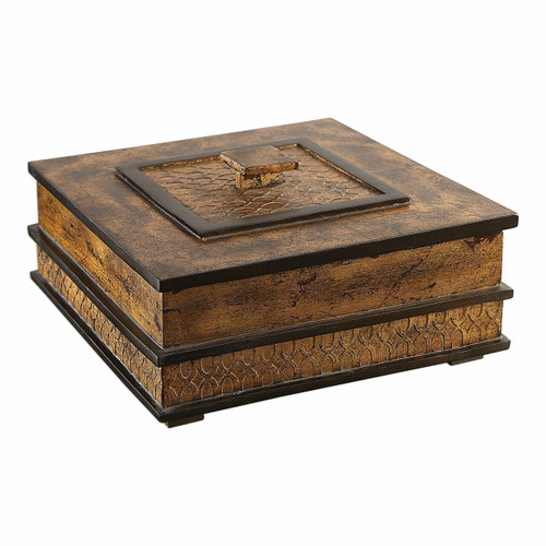 Ray Gold Leaf Box (18626)