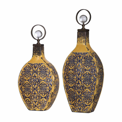 Katelyn Ceramic Vessels, S/2 (18632)