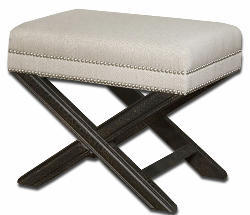 Viera Sandy White Small Bench (23076)