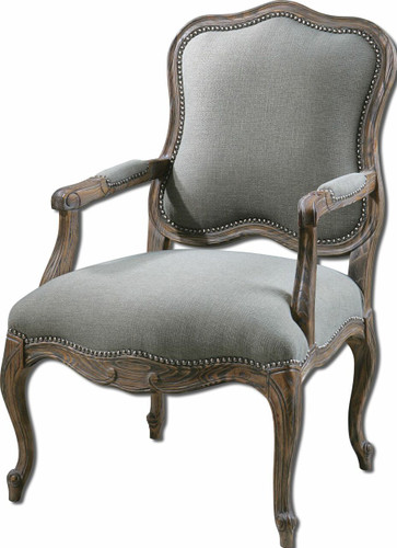 Willa Steel Gray Armchair (23095)