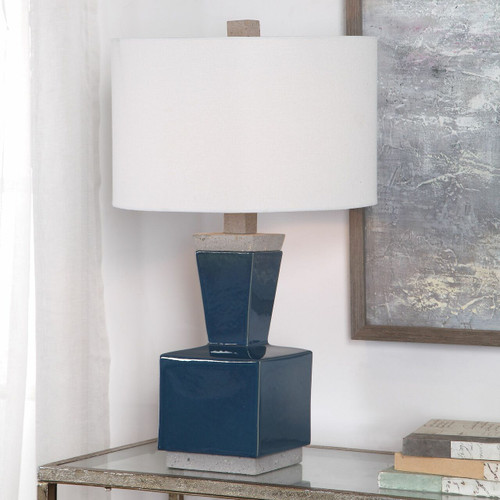 Jorris Blue Table Lamp (26223-1)