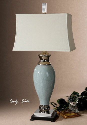 Rossa Light Blue Table Lamp (26783)