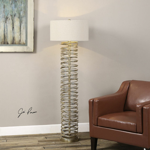 Amarey Metal Ring Floor Lamp (28073)