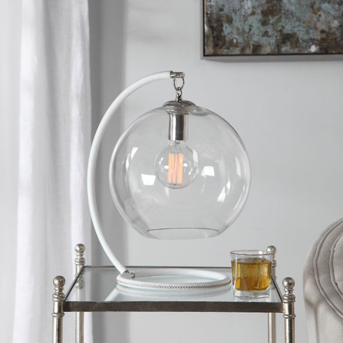 Eissa White Accent Lamp (29696-1)
