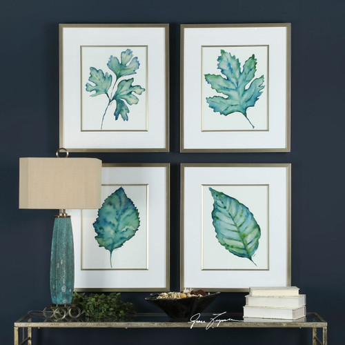 Spring Leaves Prints S/4 (33675)