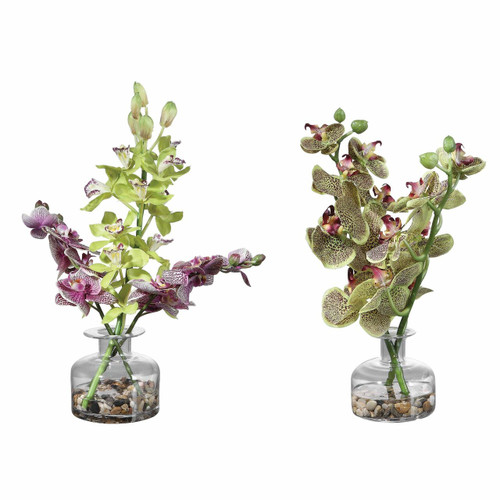 Malin Orchid Bud Vases, Set/2 (60142)