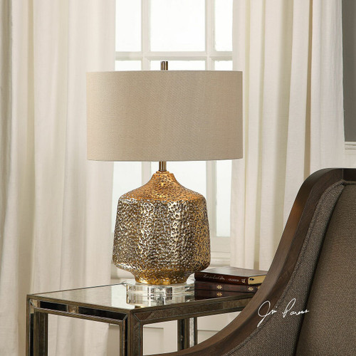 Uttermost Galaxia Metallic Gold Lamp (27810-1)