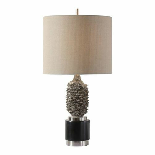 Banksia Metallic Silver Lamp (27791)