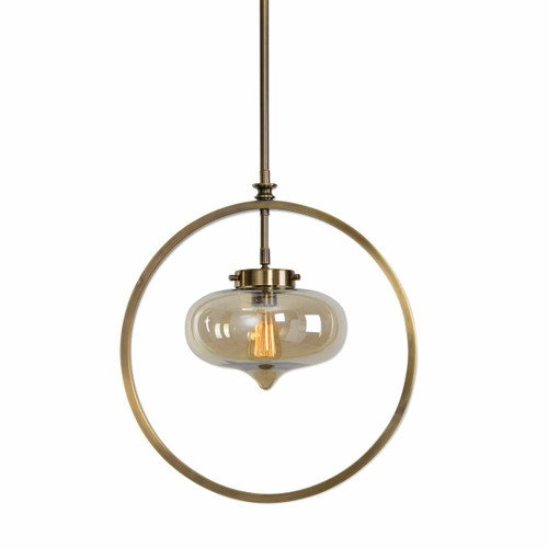 Namura 1 Light Brass Mini Pendant (22116)