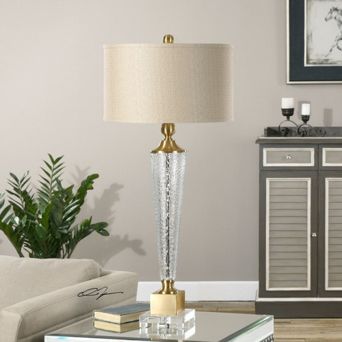 Credera Textured Glass Lamp (27065)