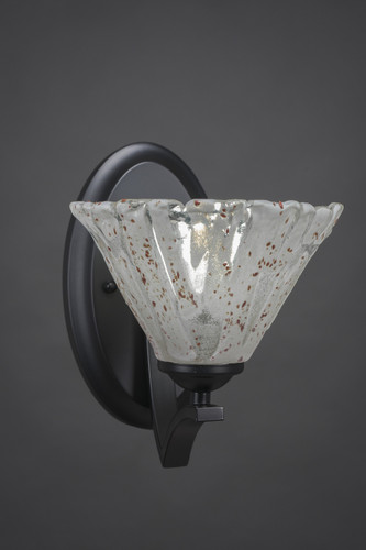 Zilo 1 Light Wall Sconce In Matte Black (551-MB-7195)