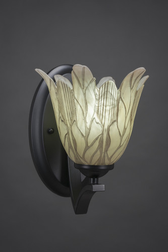 Zilo 1 Light Wall Sconce In Matte Black (551-MB-1025)