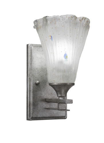 Uptowne 1 Light Wall Sconce In Aged Silver (131-AS-721)