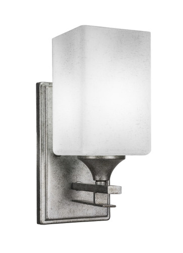 Uptowne 1 Light Wall Sconce In Aged Silver (131-AS-531)