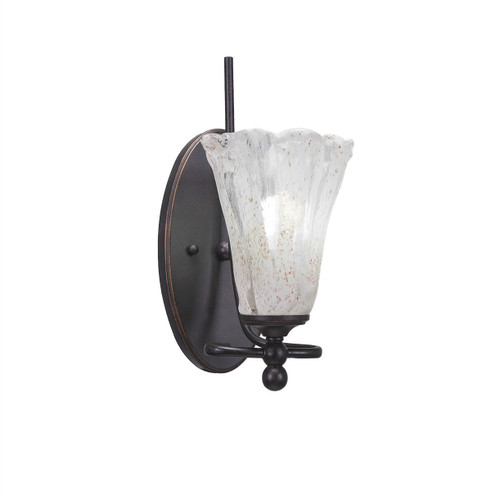 Capri 1 Light Wall Sconce In Dark Granite (591-DG-729)