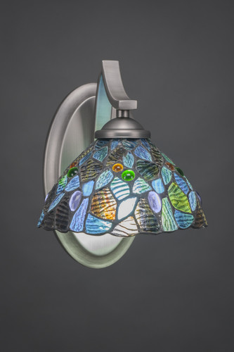 Zilo 1 Light Wall Sconce In Graphite (551-GP-9955)