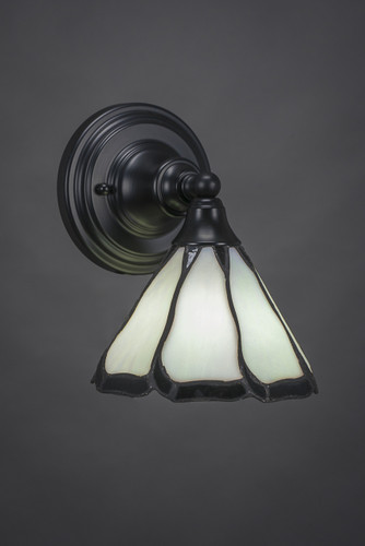 1 Light Wall Sconce In Matte Black (40-MB-9125)