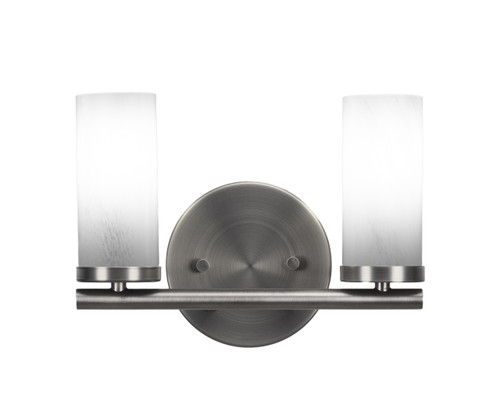 Trinity 2 Light Bathroom Lighting In Graphite (2812-GP-811B)