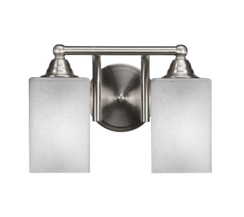 2 Light Bathroom Lighting In Brushed Nickel (3422-BN-531)