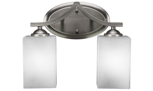 Zilo 2 Light Bath Bar In Graphite (552-GP-531)