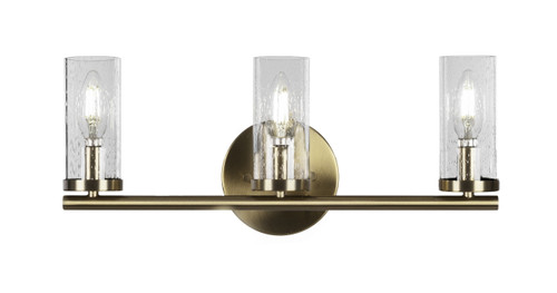 Trinity 3 Light Bathroom Lighting In New Age Brass (2813-NAB-800B)