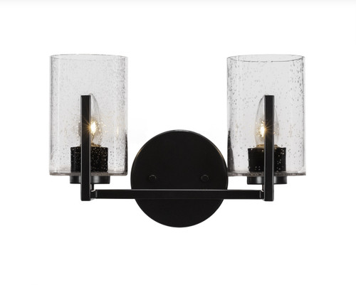 Atlas 2 Light Bath Bar In Matte Black (4512-MB-300)