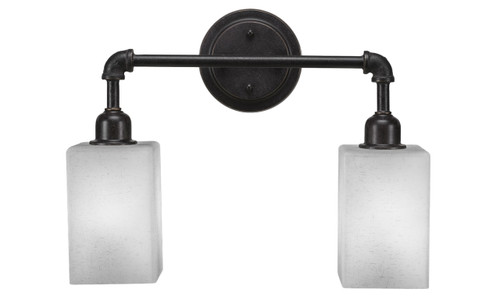 Vintage 2 Light Bath Bar In Dark Granite (182-DG-531)