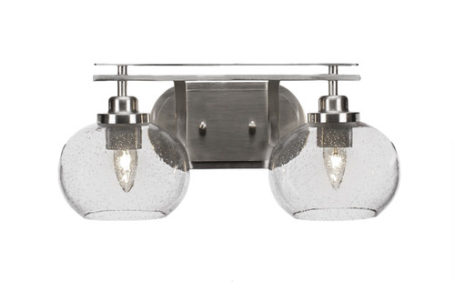 Odyssey 2 Light Bath Bar In Brushed Nickel (2612-BN-202)