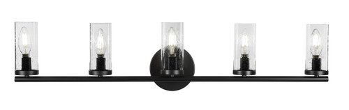 Trinity 5 Light Bathroom Lighting In Matte Black (2815-MB-800B)
