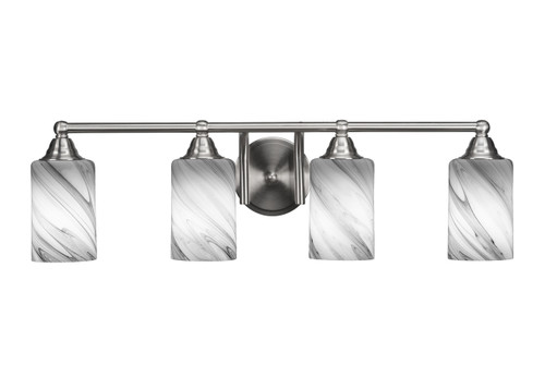 Paramount 4 Light Bath Bar In Brushed Nickel (3424-BN-3009)