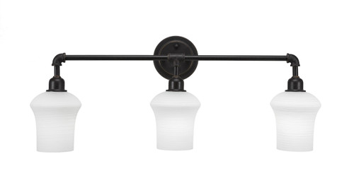 Vintage 3 Light Bath Bar In Dark Granite (183-DG-681)
