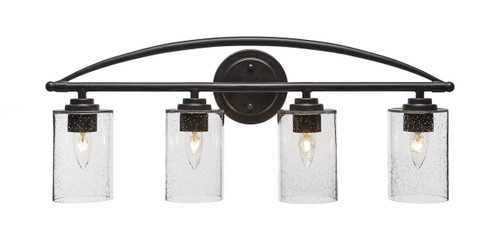 Marquise 4 Light Bath Bar In Dark Granite (2404-DG-300)