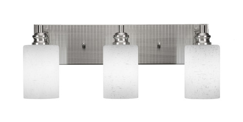 Edge 3 Light Bath Bar In Brushed Nickel (1163-BN-310)