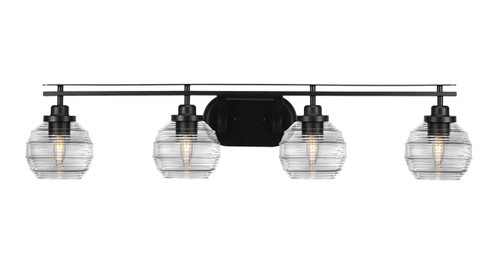 Odyssey 4 Light Bath Bar In Matte Black Finish (2614-MB-5110)