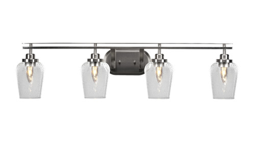 Odyssey 4 Light Bath Bar In Brushed Nickel Finish (2614-BN-210)