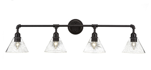 Vintage 4 Light Bath Bar In Dark Granite (184-DG-302)