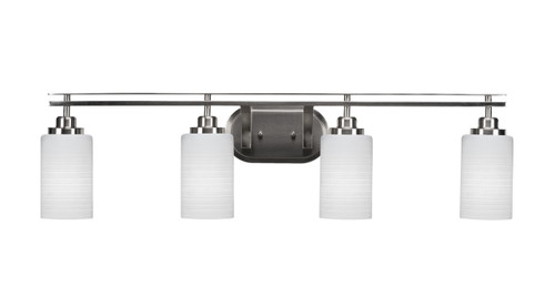 Odyssey 4 Light Bath Bar In Brushed Nickel Finish (2614-BN-4061)