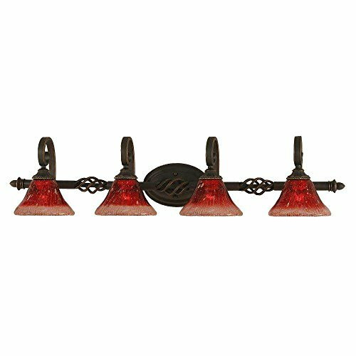 Elegante 4 Light Bath Bar In Dark Granite (164-DG-756)