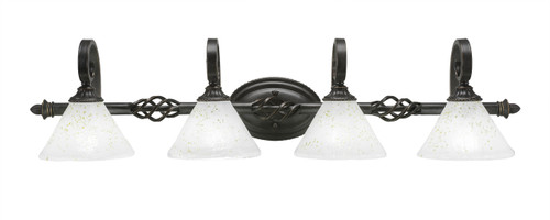 Elegante 4 Light Bath Bar In Dark Granite (164-DG-7145)