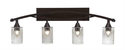 Bow 4 Light Bath Bar In Bronze (174-BRZ-300)