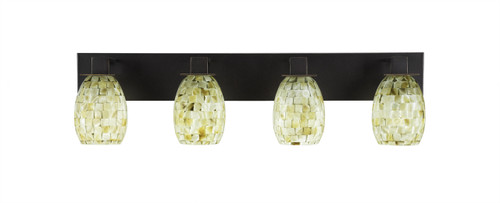 Apollo 4 Light Bath Bar In Dark Granite (584-DG-406)