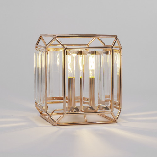 Genesis 1 Light Table Lamp In Copper (493-CP)